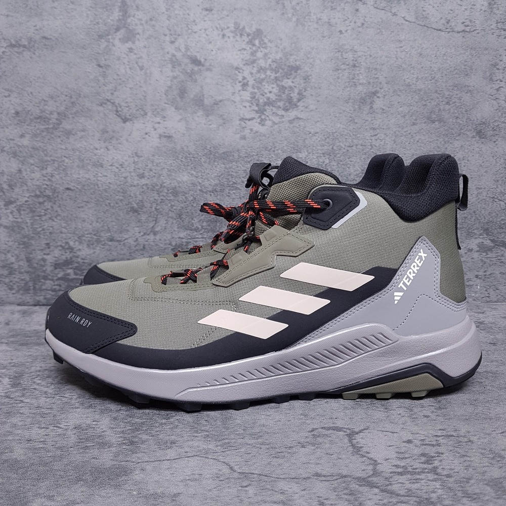 ADIDAS Terrex Anylander Mid Hiking Boots Mens 14 Olive Green ID0897